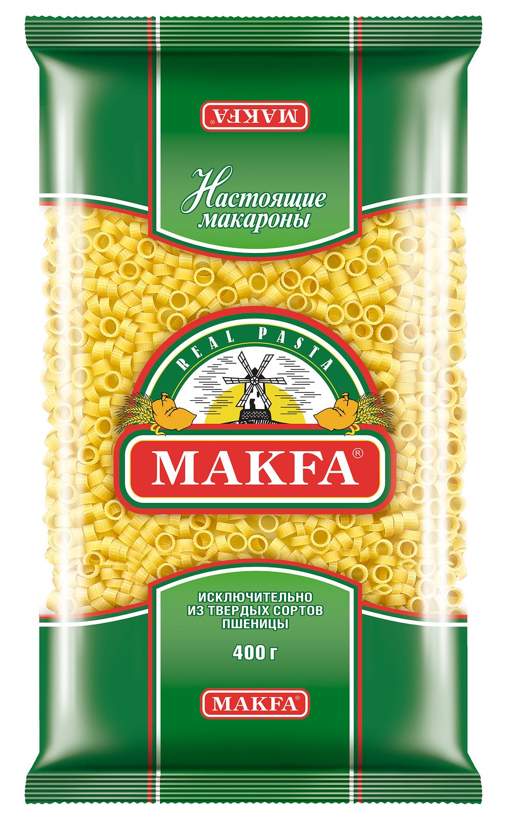 Макароны рожки ТМ Макфа 400гр